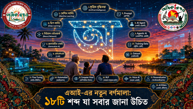 কৃত্রিম বুদ্ধিমত্তার নতুন বর্ণমালা: এআই শেখার আগে যে ১৮টি শব্দ সবার জানা উচিত